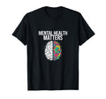End Stigma Mental Health Matters Tie Dye T-Shirt - Unique Graphic Unisex - T-Shirt, Sweatshirt, Hoodie
