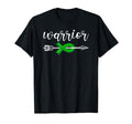 Mental Health Warrior Green Ribbon T-Shirt - Novelty Apparel Men Women - T-Shirt, Sweatshirt, Hoodie
