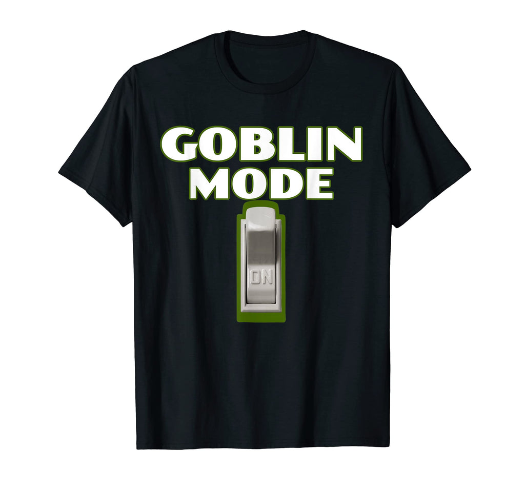 Funny Goblin Mode Meme Switch Lazy T-Shirt - Graphic Print for Adults - T-Shirt, Sweatshirt, Hoodie