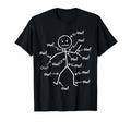 Chronic Pain Awareness Stick Figure T-Shirt - Casual Everyday Wear Unisex - T-Shirt, Sweatshirt, Hoodie