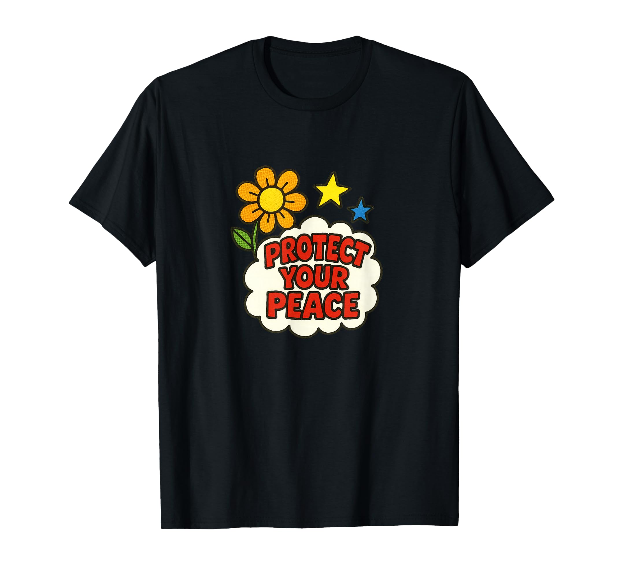 Protect Your Peace Mindful Energy T-Shirt - Minimalist Print Men Women - T-Shirt, Sweatshirt, Hoodie