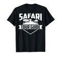 Safari Tour Guide Zookeeper Safari T-Shirt - Minimalist Print for Adults - T-Shirt, Sweatshirt, Hoodie