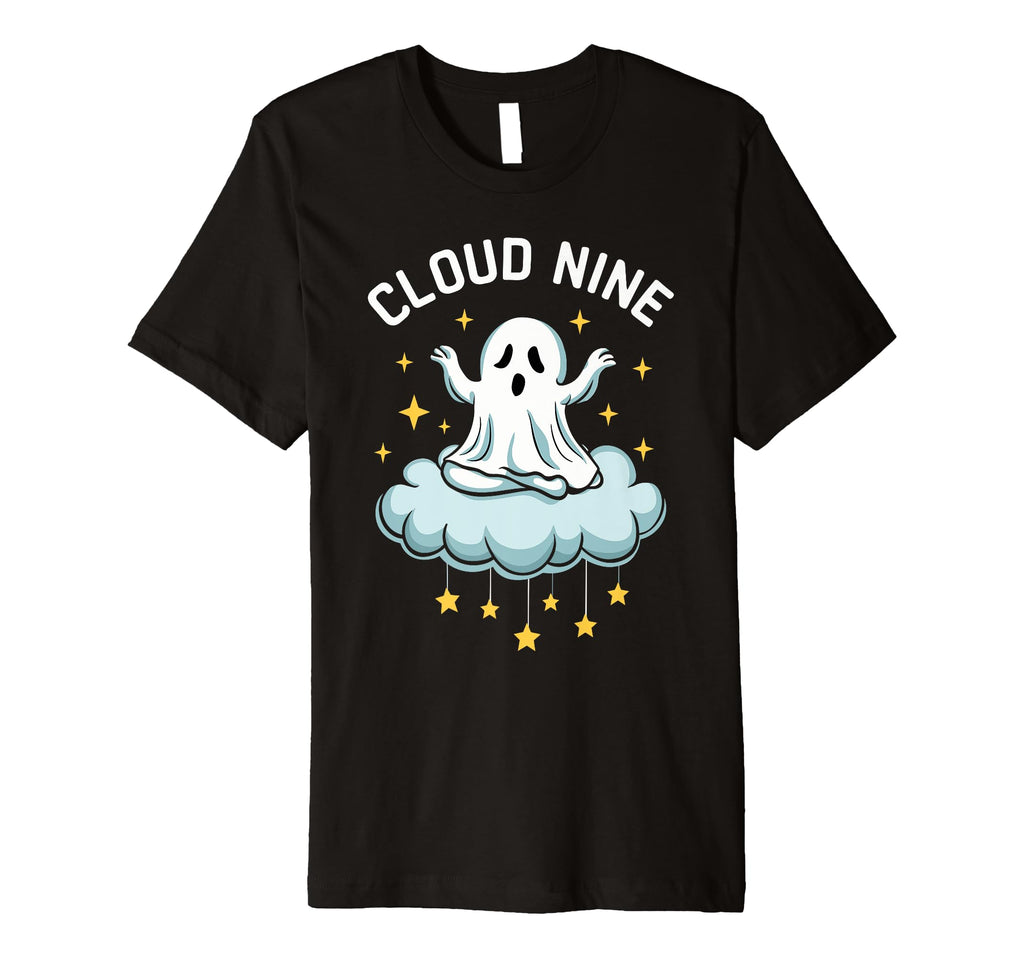 Ghost Monster Meditation Mindfulness T-Shirt - Aesthetic Graphic Men Women - T-Shirt, Sweatshirt, Hoodie