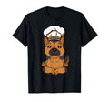 Calm Chef Dog Meditation Pose Zen T-Shirt - Fun Novelty Design Unisex - T-Shirt, Sweatshirt, Hoodie