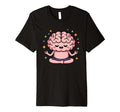 Brain Doing Yoga Funny Mindfulness T-Shirt - Unique Graphic for Adults - T-Shirt, Sweatshirt, Hoodie