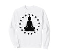 Yoga Pose Stars Yogi Spiritual Meditation Sweatshirt - Graphic Print Unisex - T-Shirt, Sweatshirt, Hoodie