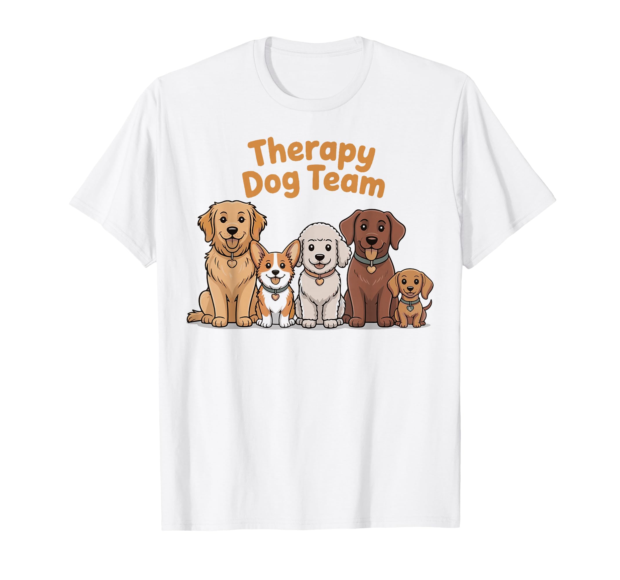 Therapy Dog Team Matching Therapy T-Shirt - Fun Novelty Design for Adults - T-Shirt, Sweatshirt, Hoodie