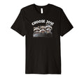 Choose Joy Raccoon Three Raccoons Car T-Shirt - Trendy Graphic Unisex - T-Shirt, Sweatshirt, Hoodie