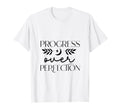Progress Over Perfection Recovery T-Shirt - Custom Art Print for Adults - T-Shirt, Sweatshirt, Hoodie