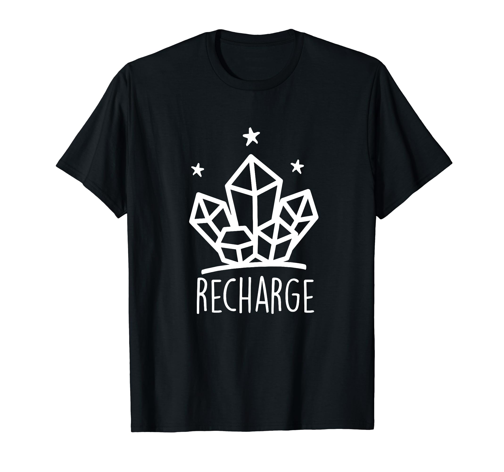 Metaphysical Crystal Recharge Energy T-Shirt - Streetwear Style Men Women - T-Shirt, Sweatshirt, Hoodie