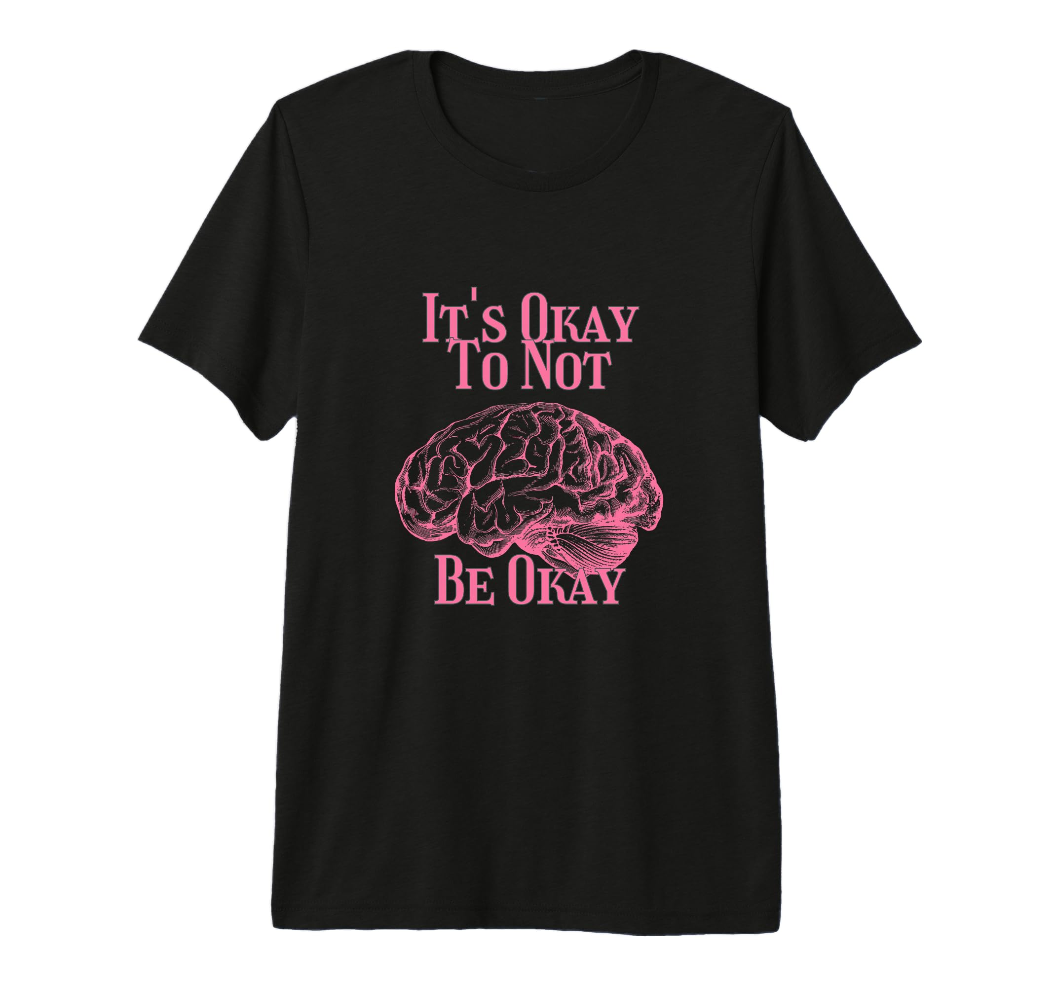 Its Okay Not To Be Okay Tri Blend T-Shirt - Novelty Apparel Men Women - T-Shirt, Sweatshirt, Hoodie