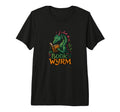 Bookwyrm Book Wyrm Illustration T-Shirt - Fun Novelty Design for Adults - T-Shirt, Sweatshirt, Hoodie
