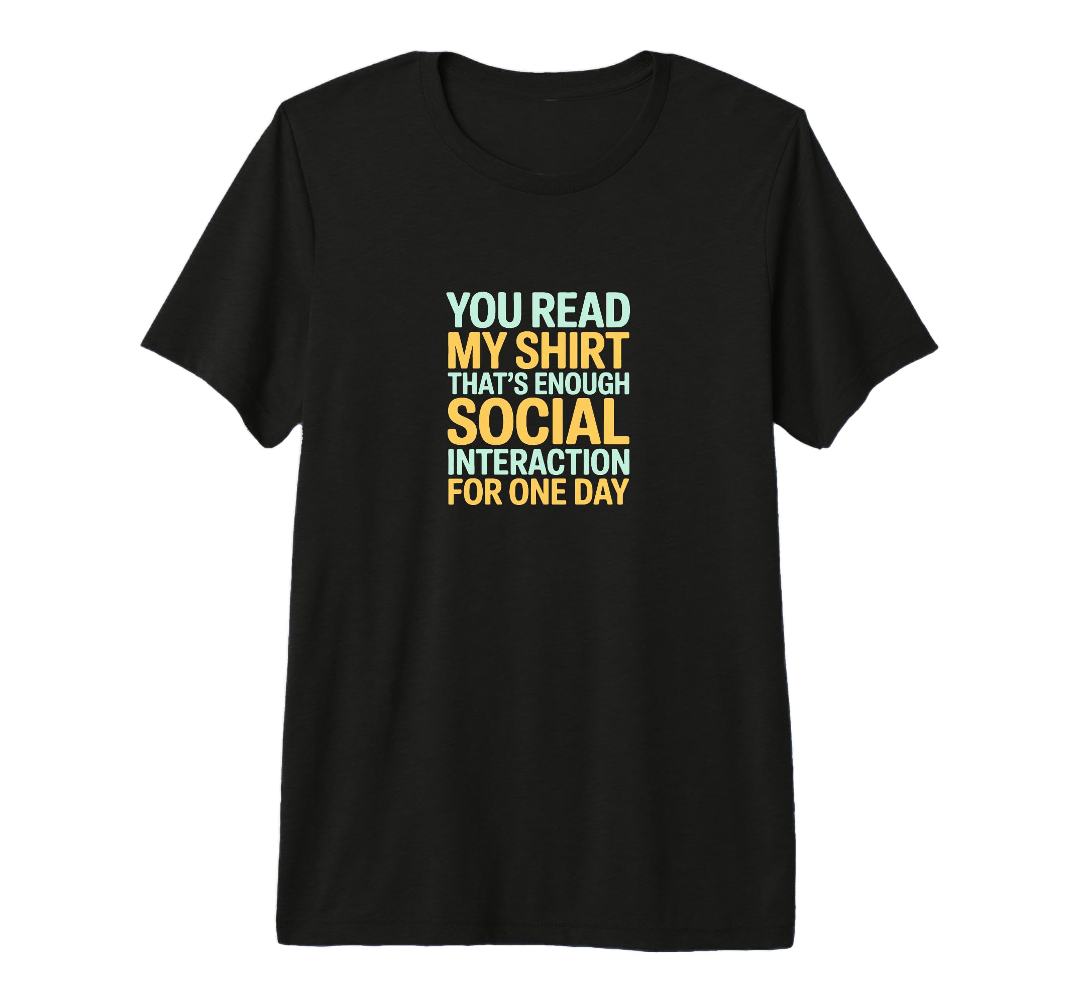 You Read My Thats Enough Social T-Shirt - Aesthetic Graphic Men Women - T-Shirt, Sweatshirt, Hoodie