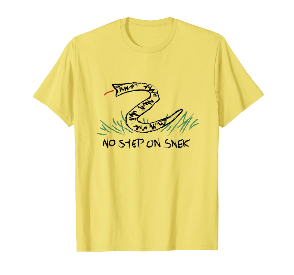 Street Mens No Step Snek Gadsden Flag T-Shirt - Fun Novelty Design Unisex - T-Shirt, Sweatshirt, Hoodie
