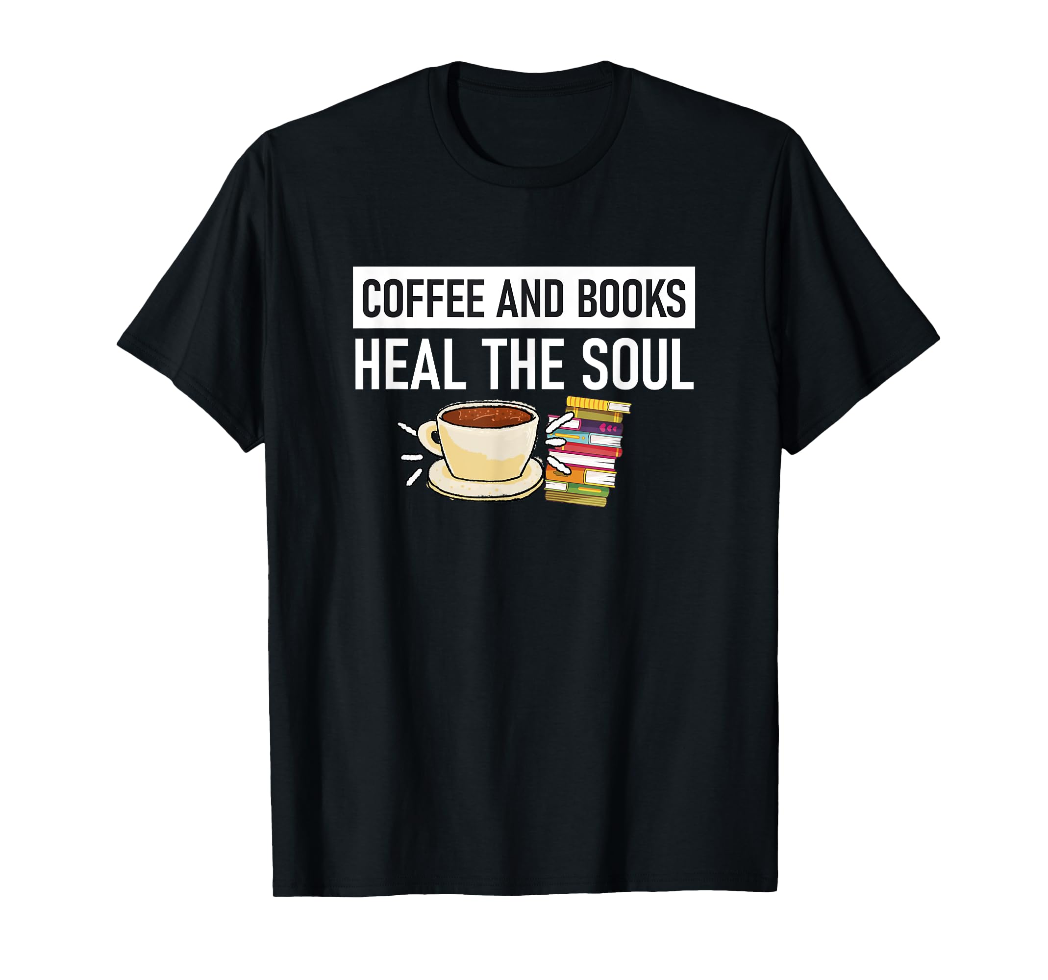 Reading And Coffee Lovers Designs Sweatshirt - Custom Art Print for Adults - T-Shirt, Sweatshirt, Hoodie