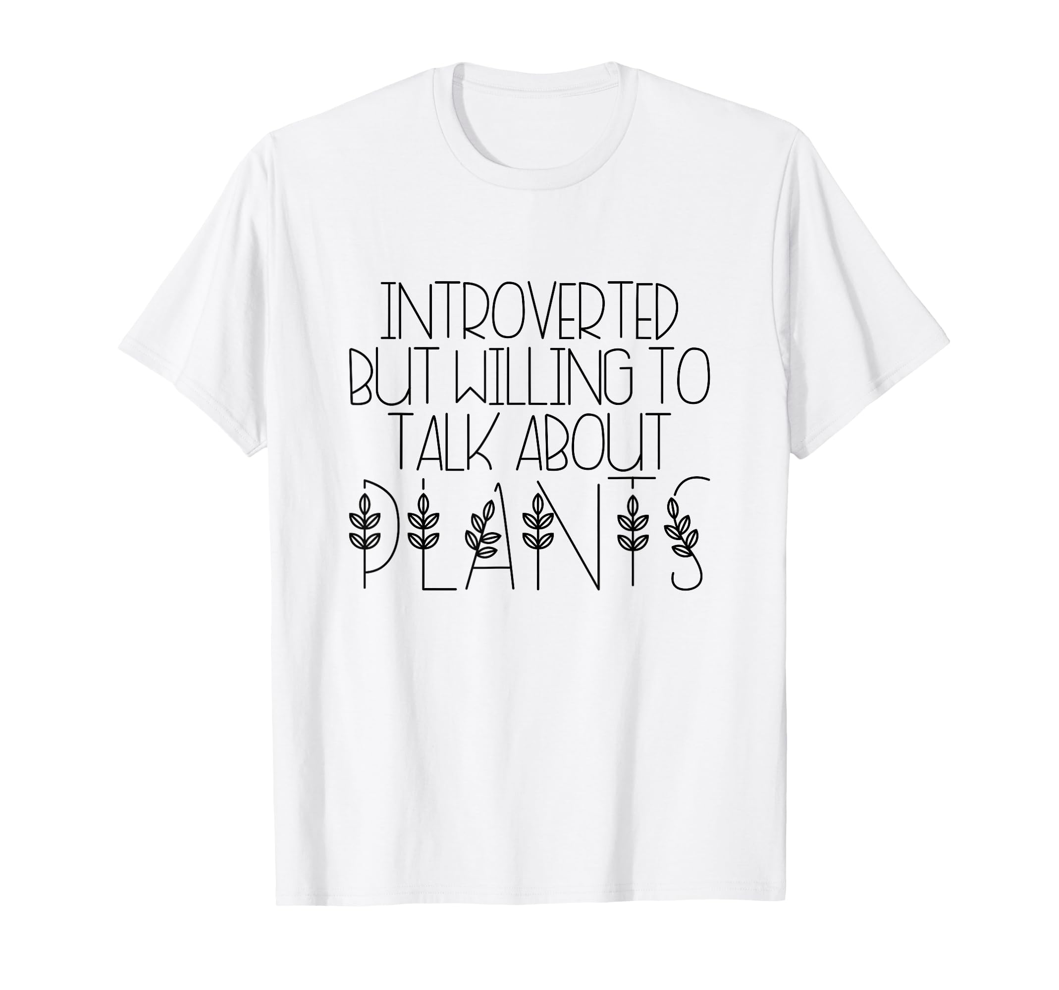 Introverted But Willing To Discuss T-Shirt - Minimalist Print Men Women - T-Shirt, Sweatshirt, Hoodie