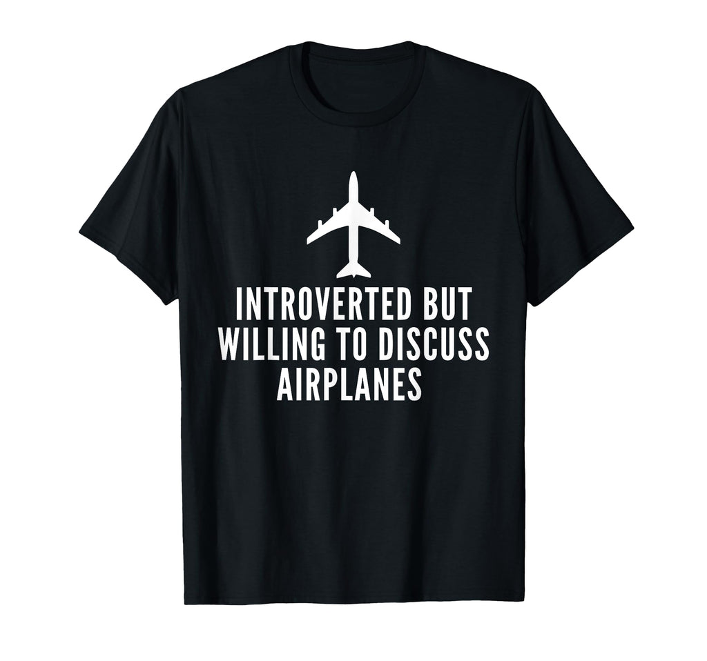 Introverted But Willing To Discuss T-Shirt - Unique Graphic Unisex - T-Shirt, Sweatshirt, Hoodie