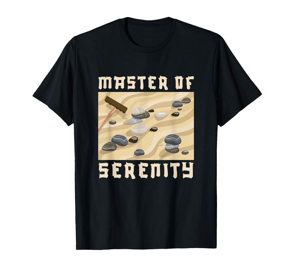Master Serenity Zen Garden Guru T-Shirt - Graphic Print for Adults - T-Shirt, Sweatshirt, Hoodie