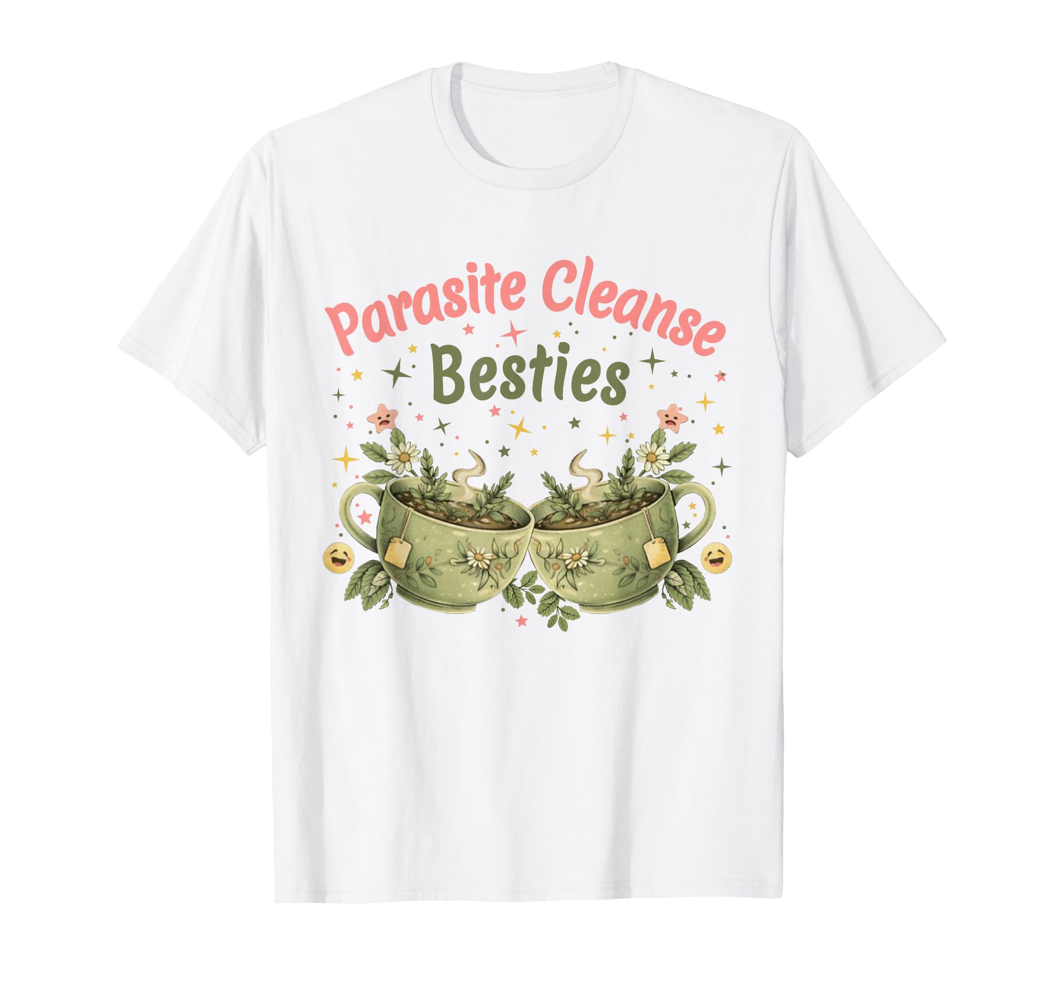 Funny Wellness Vibes Aesthetic Tea Lover T-Shirt - Graphic Print Unisex - T-Shirt, Sweatshirt, Hoodie
