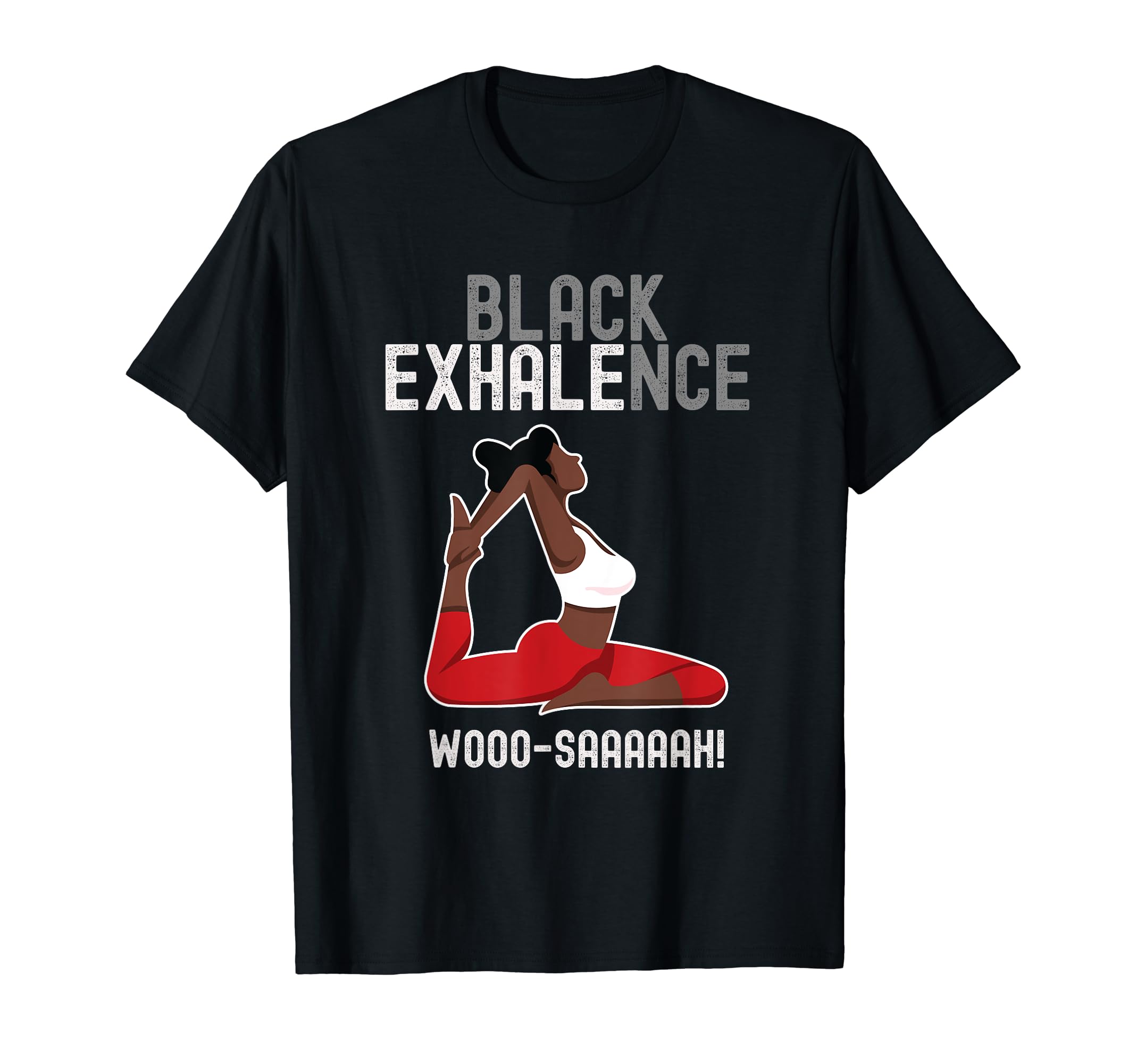 African American Yoga Mental Health T-Shirt - Custom Art Print Men Women - T-Shirt, Sweatshirt, Hoodie