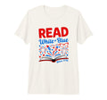 Patriotic 4Th July Bookish Read T-Shirt - Aesthetic Graphic Men Women - T-Shirt, Sweatshirt, Hoodie