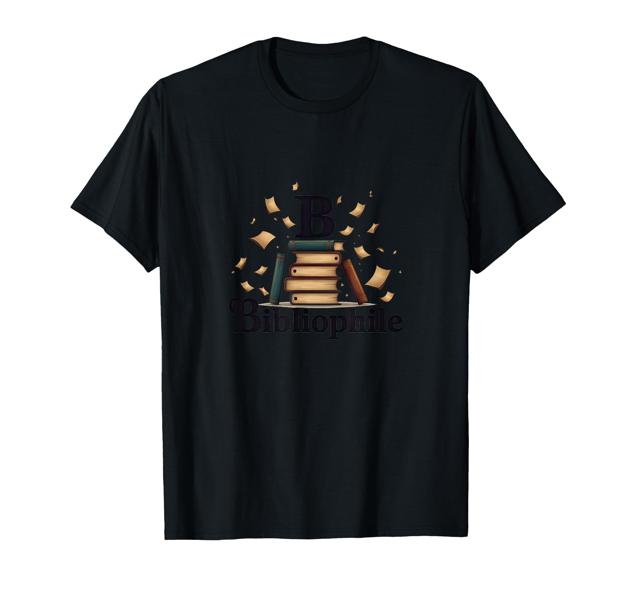 Bibliophile Books Lover Reading Gift T-Shirt - Minimalist Print for Adults - T-Shirt, Sweatshirt, Hoodie