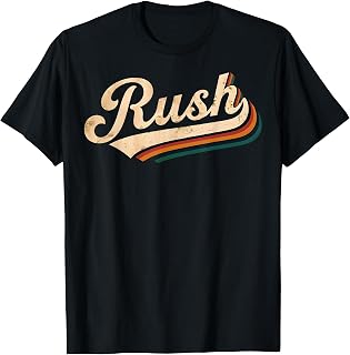 Vintage Rush Name Classic Gifts for Men Women Kid T-Shirt Unisex T-shirt, Sweatshirt, Hoodie, Long Sleeve Tee - T-Shirt, Sweatshirt, Hoodie