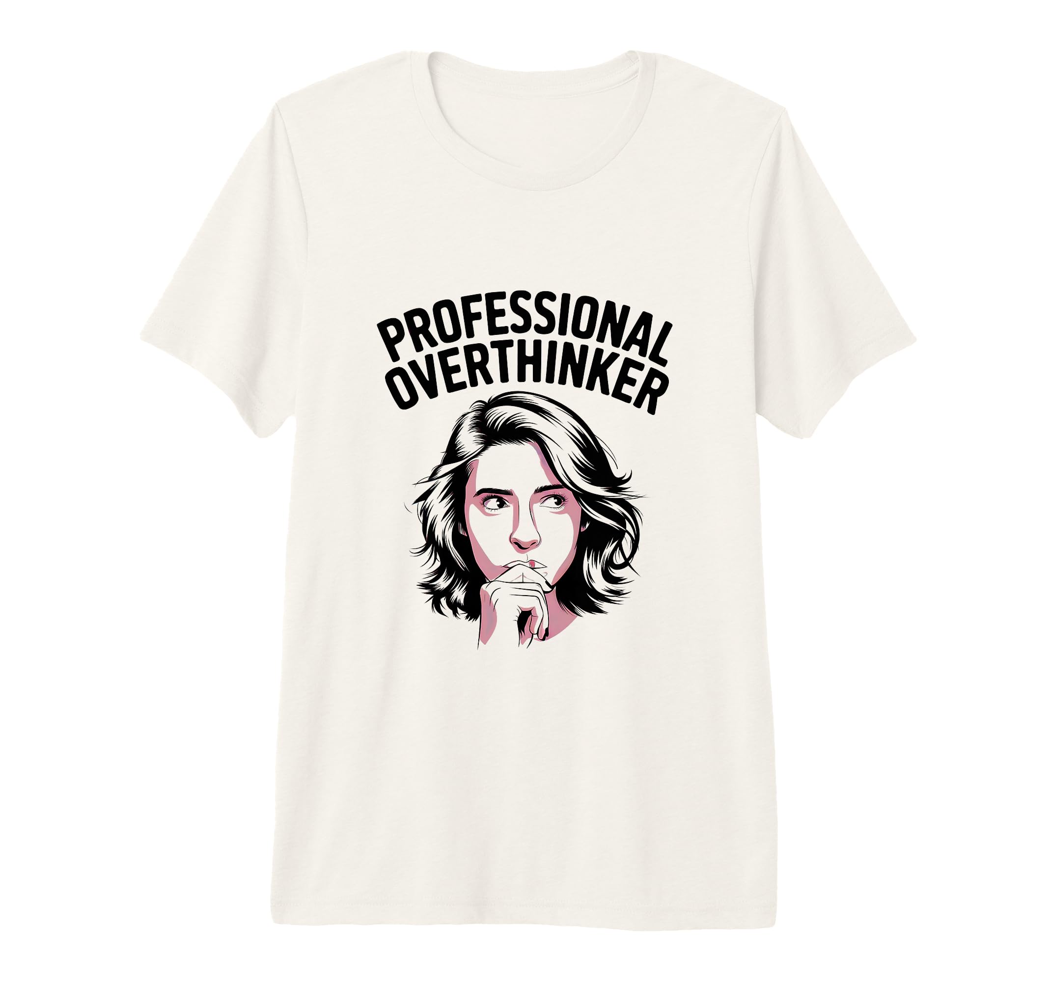 Professional Overthinker Tri Blend T-Shirt - Novelty Apparel Men Women - T-Shirt, Sweatshirt, Hoodie