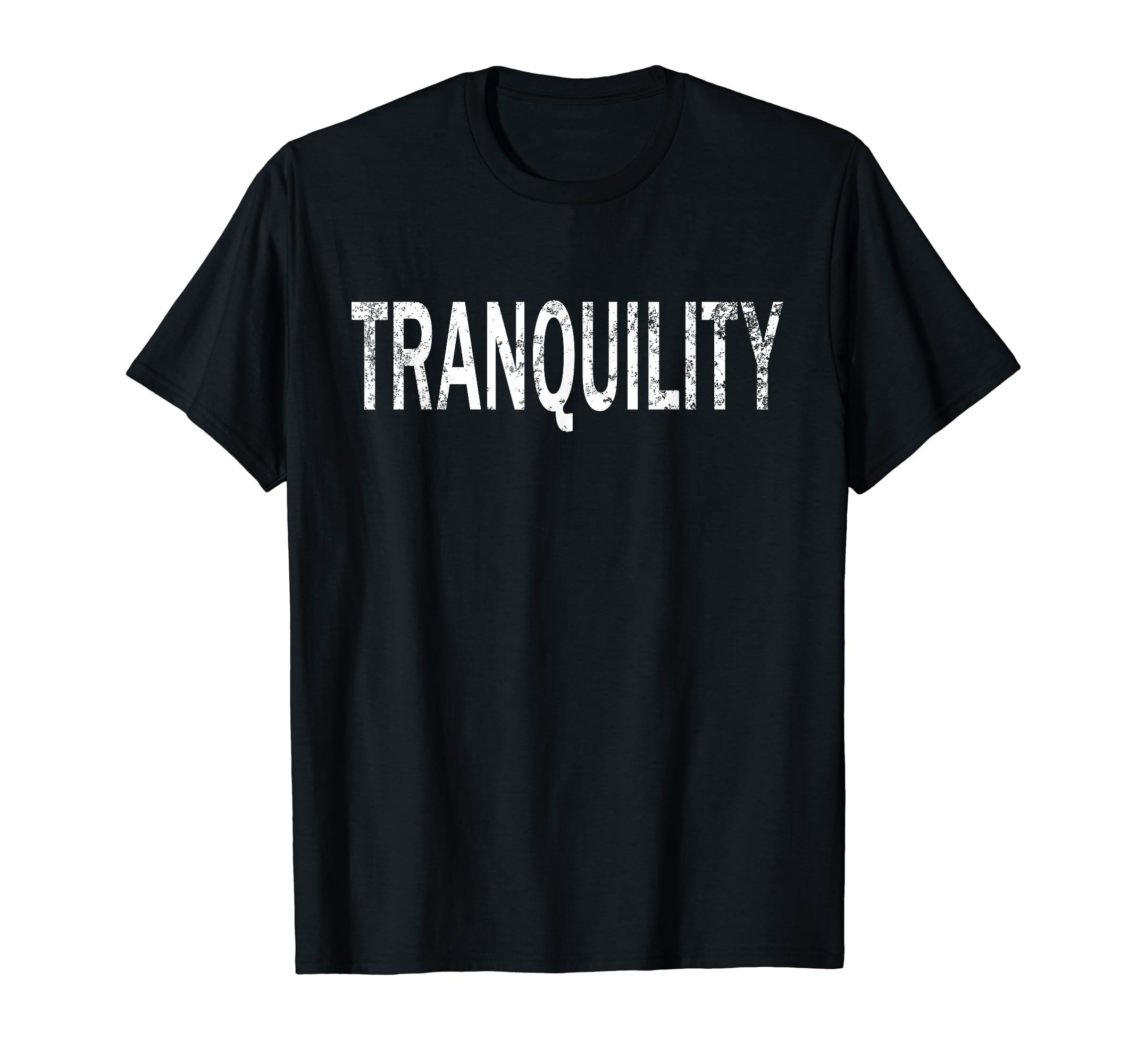 Tranquility Distressed Mindfulness T-Shirt - Novelty Apparel Men Women - T-Shirt, Sweatshirt, Hoodie