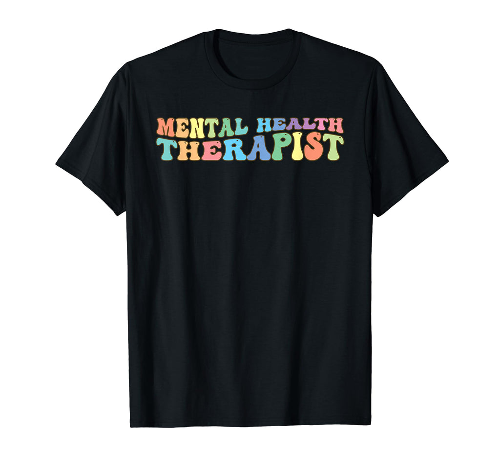 Mental Health Therapist Mental Health T-Shirt - Custom Art Print Men Women - T-Shirt, Sweatshirt, Hoodie