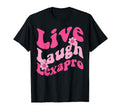 Live Laugh Lexapro Groovy Mental Health T-Shirt - Unique Graphic Unisex - T-Shirt, Sweatshirt, Hoodie
