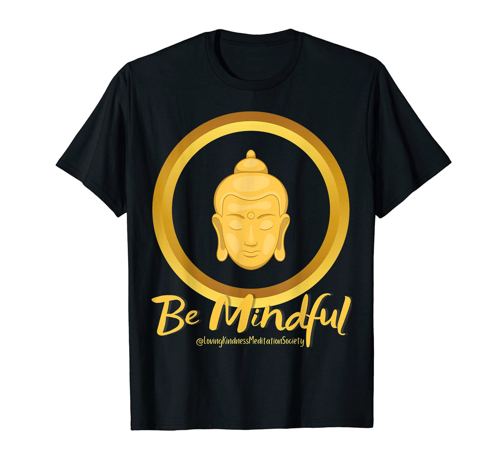 Mindfulness Buddha Yoga Spiritual T-Shirt - Minimalist Print Men Women - T-Shirt, Sweatshirt, Hoodie