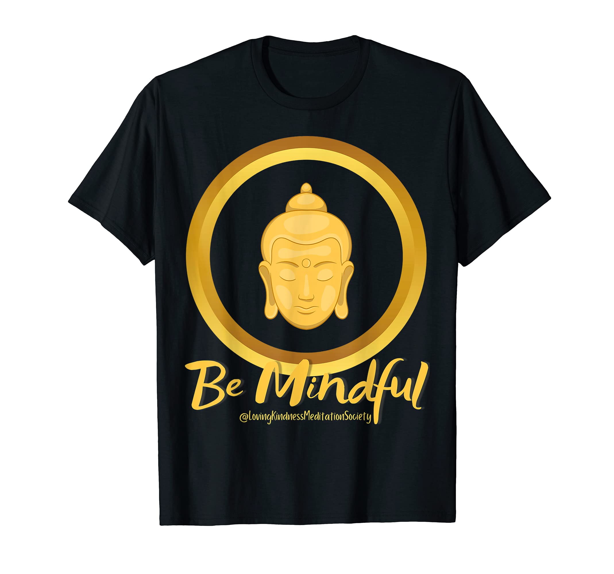 Mindfulness Buddha Yoga Spiritual T-Shirt - Minimalist Print Men Women - T-Shirt, Sweatshirt, Hoodie