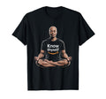 Know Thyself Inspiring Profound Meditation T-Shirt - Unique Graphic Unisex - T-Shirt, Sweatshirt, Hoodie