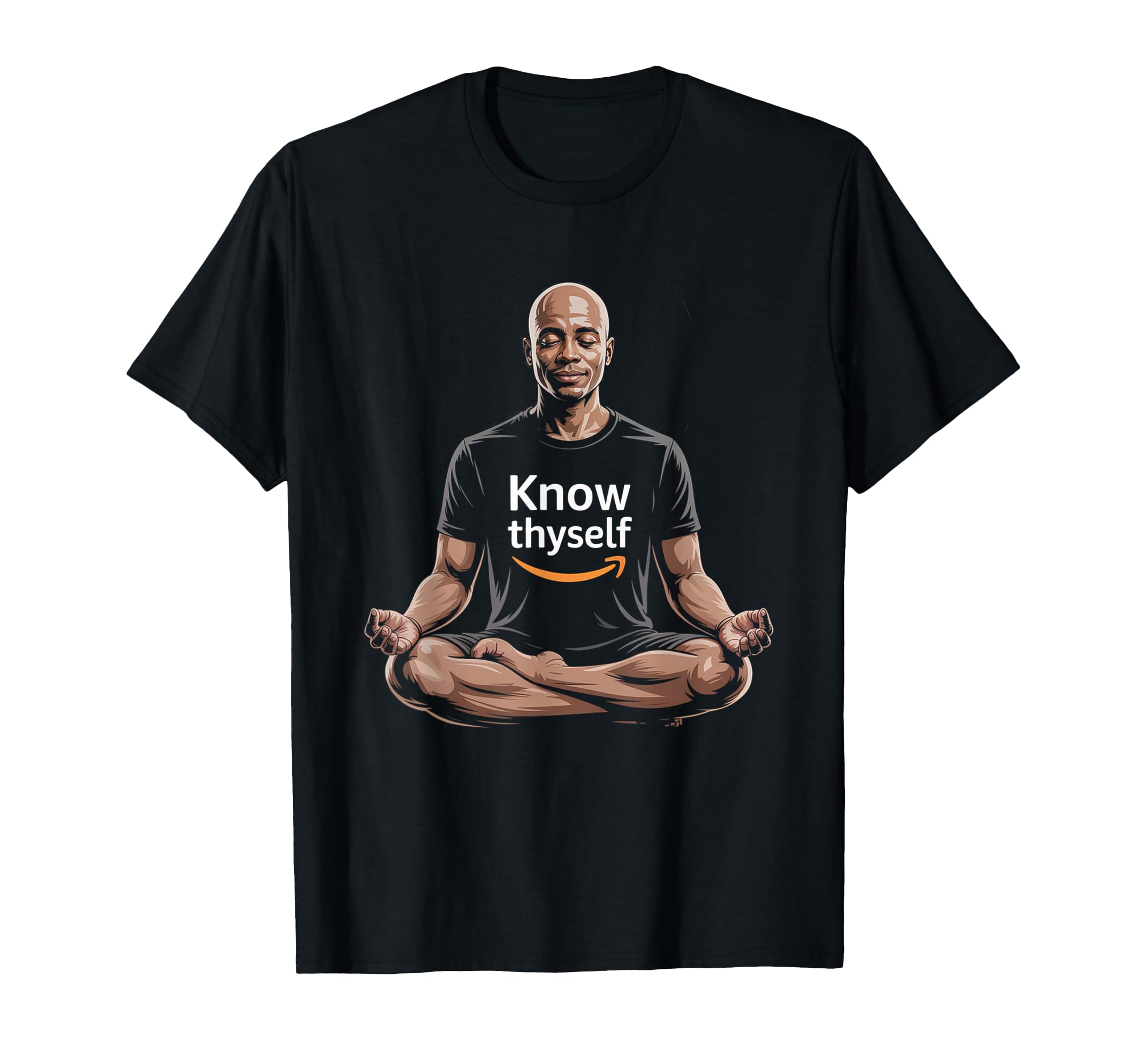 Know Thyself Inspiring Profound Meditation T-Shirt - Unique Graphic Unisex - T-Shirt, Sweatshirt, Hoodie