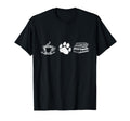 Coffee Dog Book T-Shirt - Fun Novelty Design for Adults - T-Shirt, Sweatshirt, Hoodie