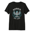 Funny Sober Since 2015 Aa Recovery Est T-Shirt - Trendy Graphic Men Women - T-Shirt, Sweatshirt, Hoodie