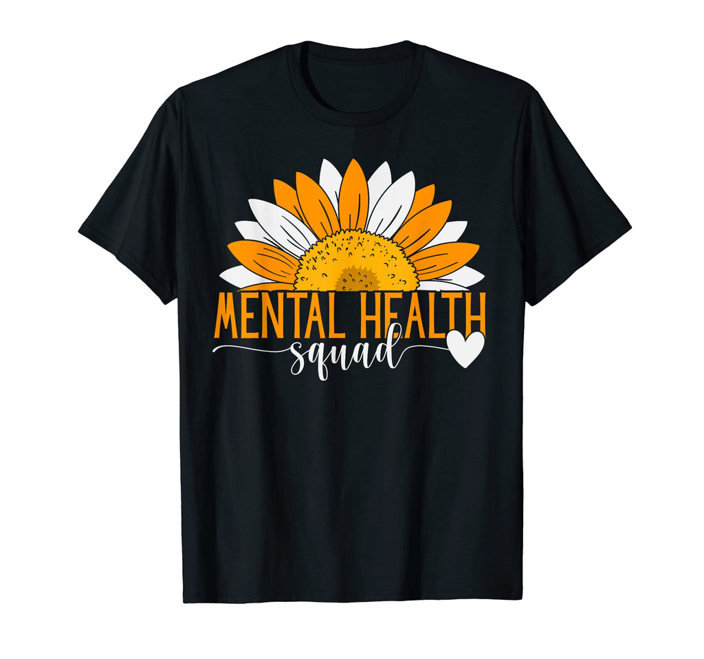 Mental Health Squad Brain Illness Mental T-Shirt - Custom Art Print Unisex - T-Shirt, Sweatshirt, Hoodie