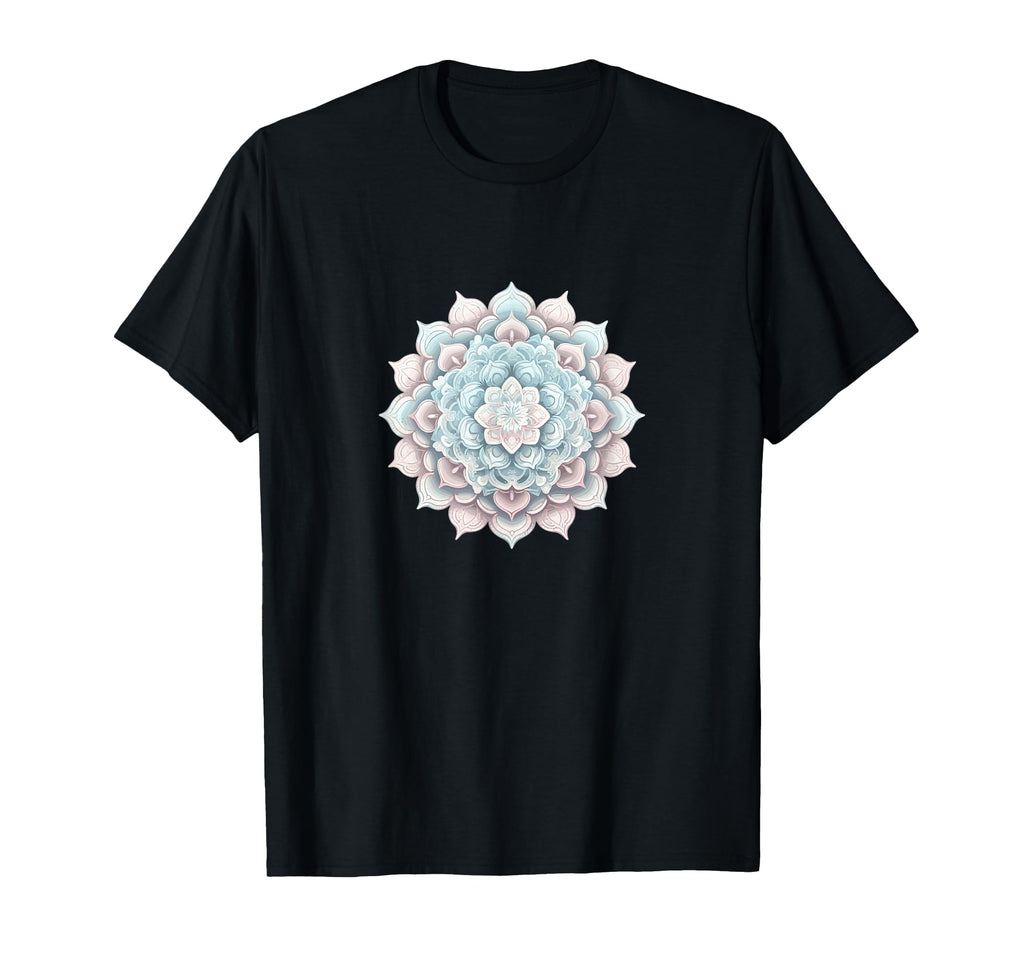 Lotus Rainbow Mandala Yoga T-Shirt - Streetwear Style for Adults - T-Shirt, Sweatshirt, Hoodie