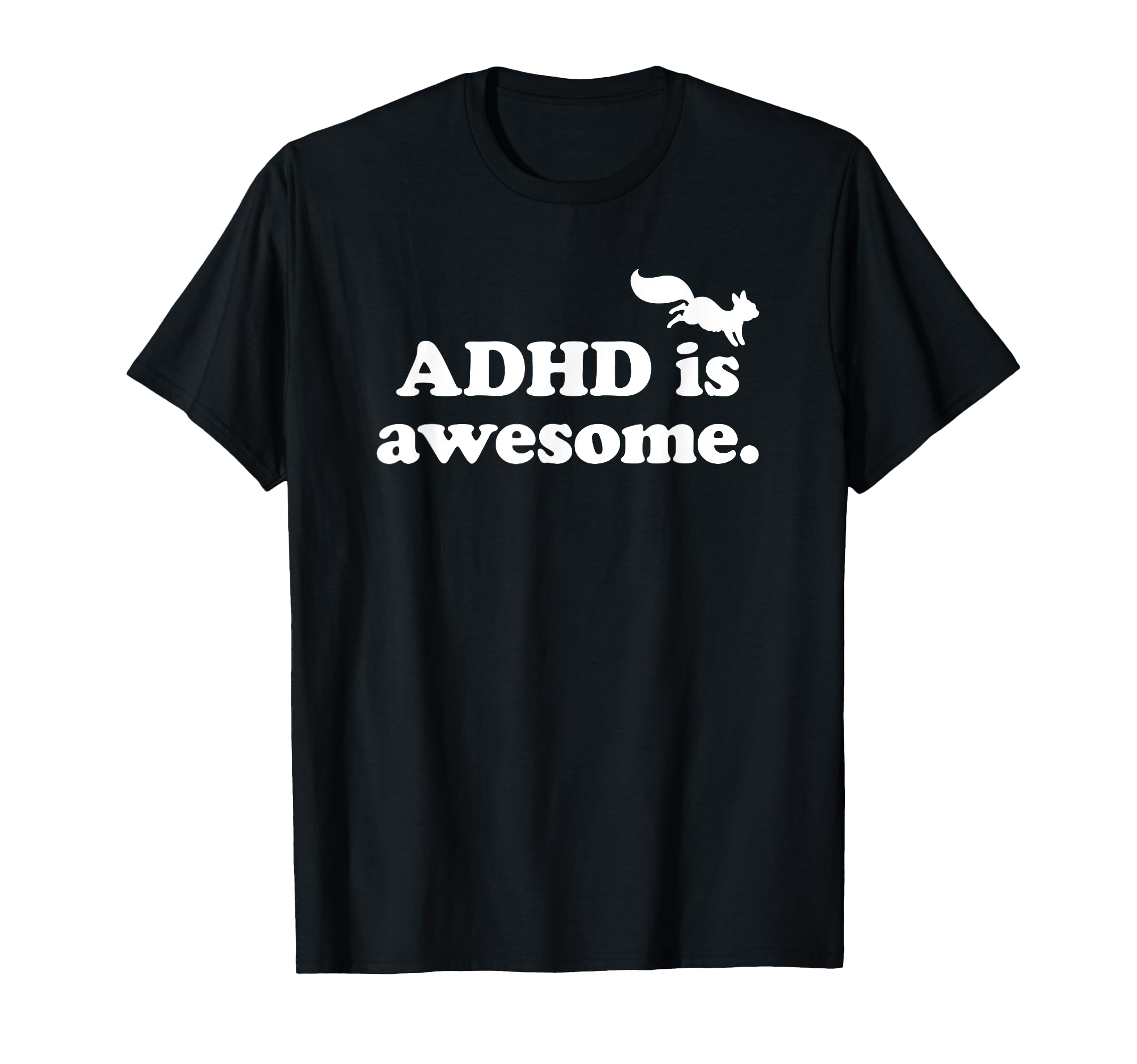 Adhd Is Awesome Adhd Is Awesome T-Shirt - Minimalist Print for Adults - T-Shirt, Sweatshirt, Hoodie
