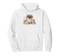 Pekingese Dog Moms Iced Coffee And Books Hoodie - Novelty Apparel Men Women - T-Shirt, Sweatshirt, Hoodie