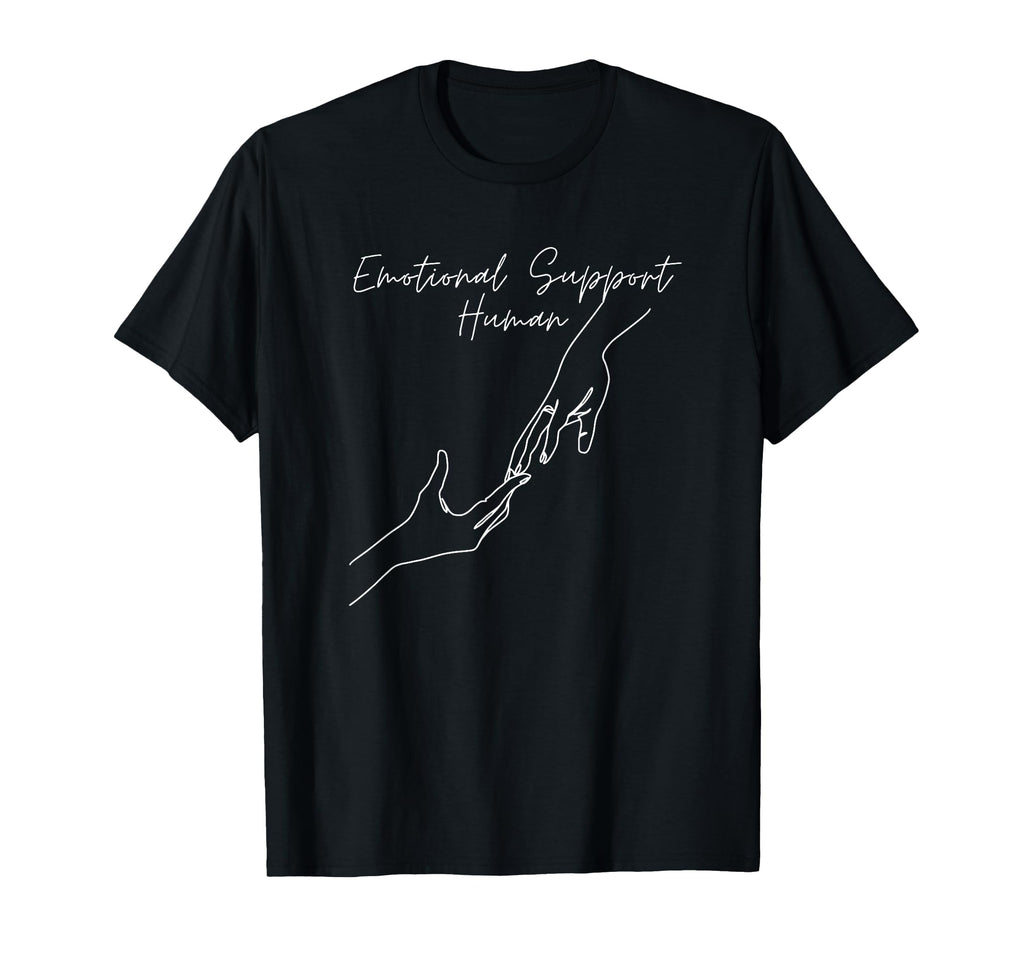 Creamala Emotional Support Human Hoodie - Novelty Apparel Men Women - T-Shirt, Sweatshirt, Hoodie