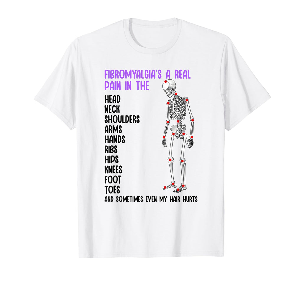 Fibromyalgia Awareness Warrior T-Shirt - Aesthetic Graphic for Adults - T-Shirt, Sweatshirt, Hoodie