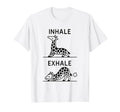 Funny Yoga Inhale Exhale Pooping Animal T-Shirt - Streetwear Style Unisex - T-Shirt, Sweatshirt, Hoodie