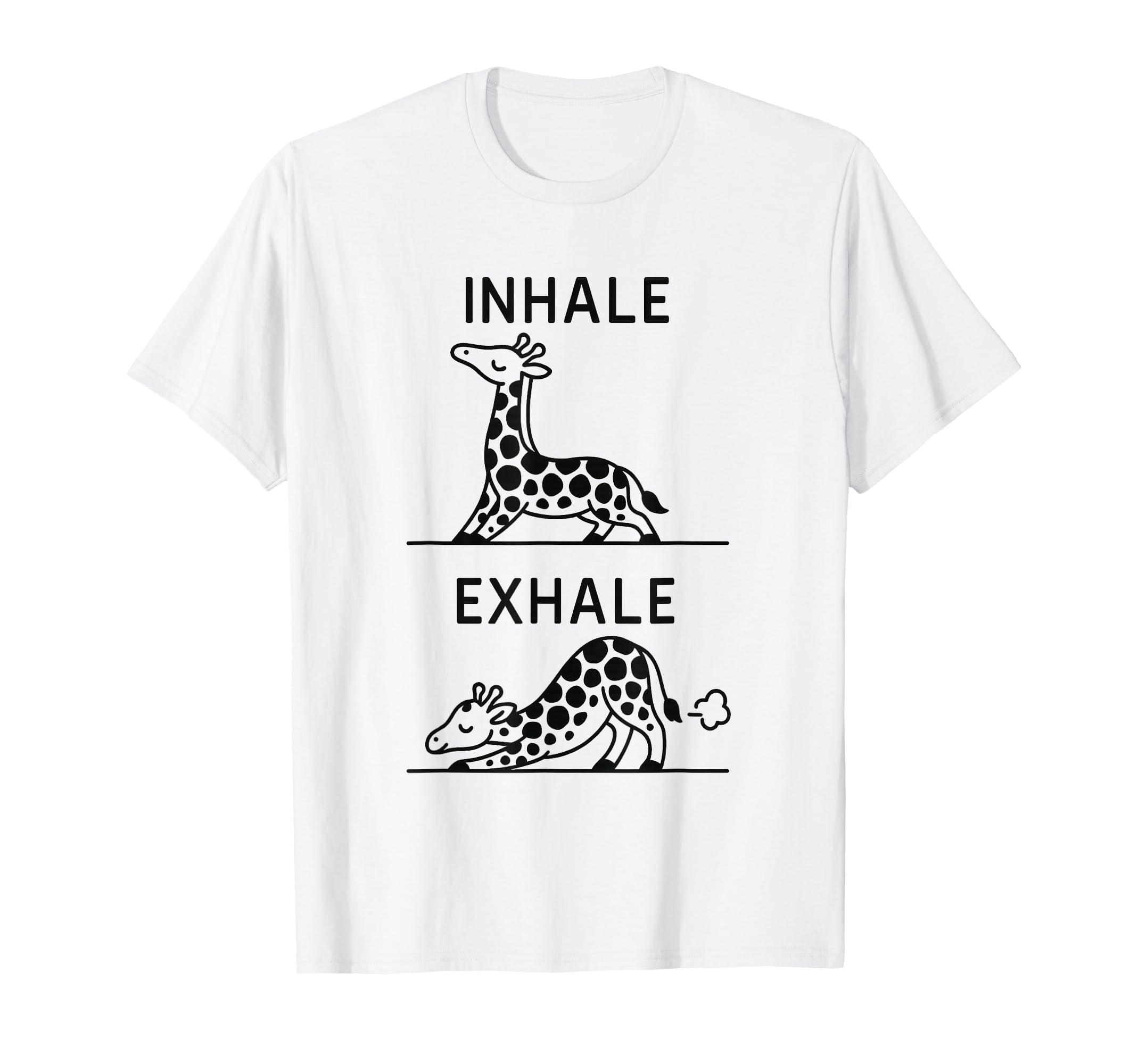 Funny Yoga Inhale Exhale Pooping Animal T-Shirt - Streetwear Style Unisex - T-Shirt, Sweatshirt, Hoodie