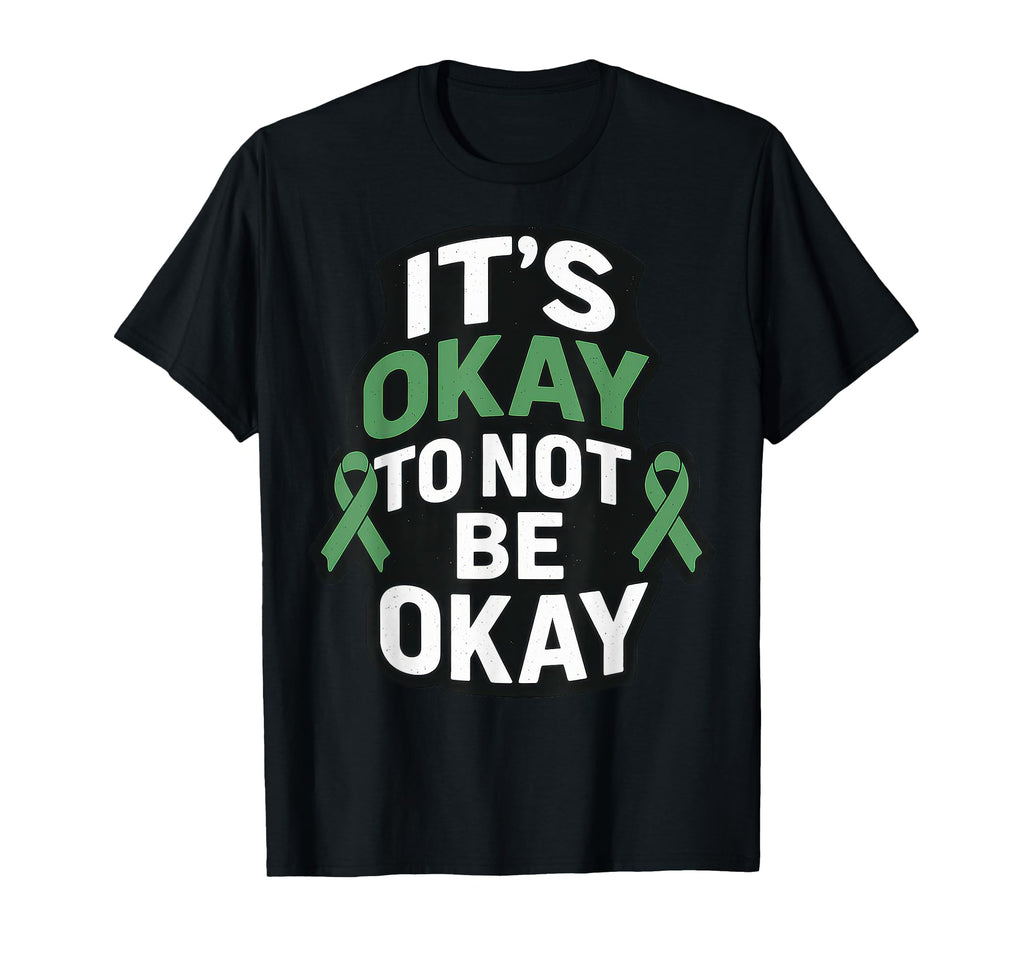 Mental Health Its Okay To Not Be T-Shirt - Minimalist Print for Adults - T-Shirt, Sweatshirt, Hoodie