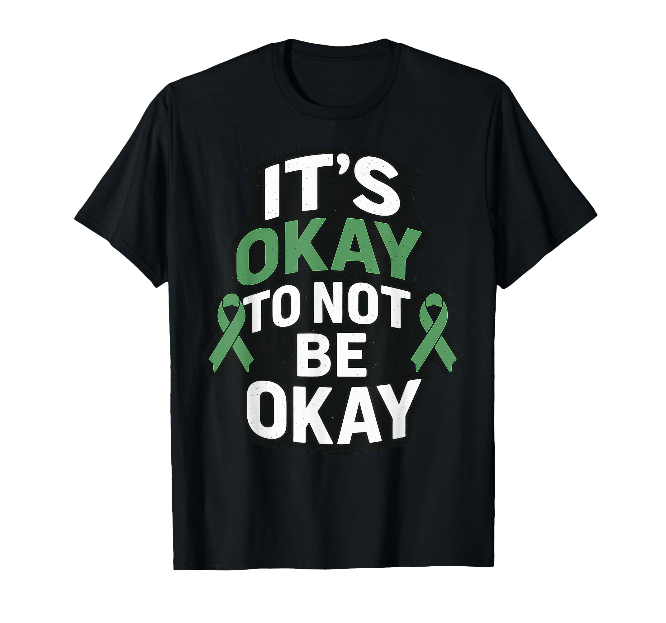 Mental Health Its Okay To Not Be T-Shirt - Minimalist Print for Adults - T-Shirt, Sweatshirt, Hoodie