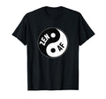 Zen Af Yin Yang Symbol Meditation T-Shirt - Custom Art Print Unisex - T-Shirt, Sweatshirt, Hoodie