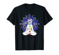 Chakra Chakras Aligned Meditation T-Shirt - Novelty Apparel for Adults - T-Shirt, Sweatshirt, Hoodie