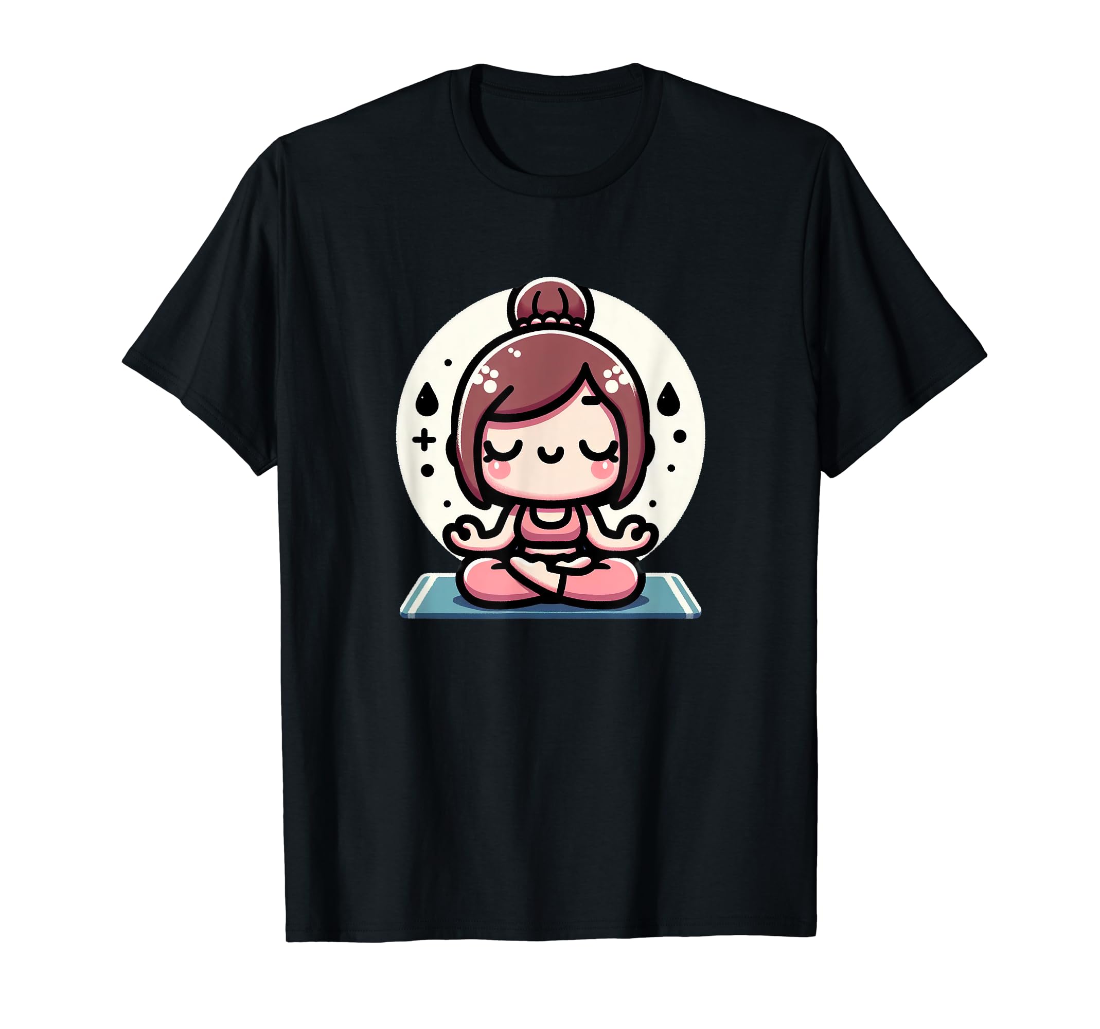 Serene Meditation Mindfulness Yoga Lotus T-Shirt - Unique Graphic Unisex - T-Shirt, Sweatshirt, Hoodie